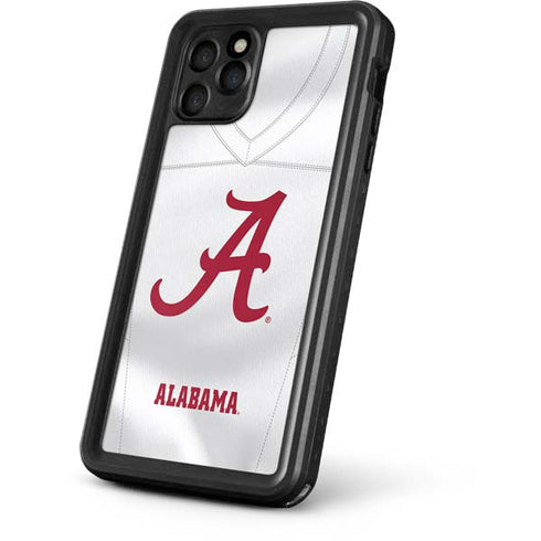 University of Alabama White Jersey iPhone 11 Pro Waterproof Case