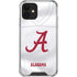 University of Alabama White Jersey iPhone 12 Clear Case