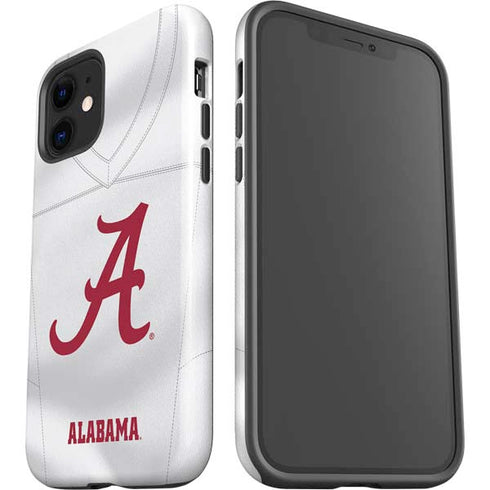 University of Alabama White Jersey iPhone 12 Impact Case