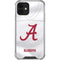 University of Alabama White Jersey iPhone 12 Mini Clear Case
