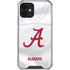 University of Alabama White Jersey iPhone 12 Mini Clear Case