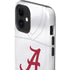 University of Alabama White Jersey iPhone 12 Mini Impact Case