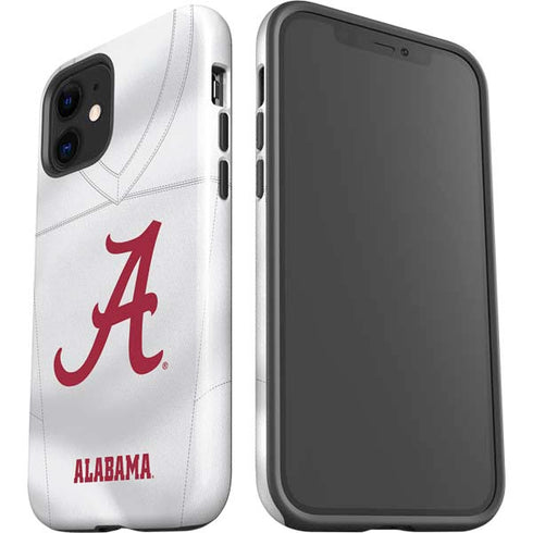 University of Alabama White Jersey iPhone 12 Mini Impact Case