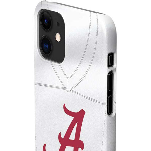 University of Alabama White Jersey iPhone 12 Mini Lite Case
