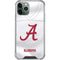 University of Alabama White Jersey iPhone 12 Pro Clear Case