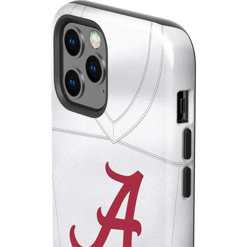 University of Alabama White Jersey iPhone 12 Pro Impact Case
