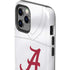 University of Alabama White Jersey iPhone 12 Pro Impact Case