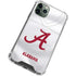 University of Alabama White Jersey iPhone 12 Pro Max Clear Case