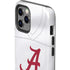 University of Alabama White Jersey iPhone 12 Pro Max Impact Case