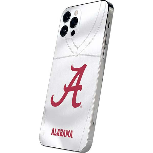 University of Alabama White Jersey iPhone 12 Pro Max Skin
