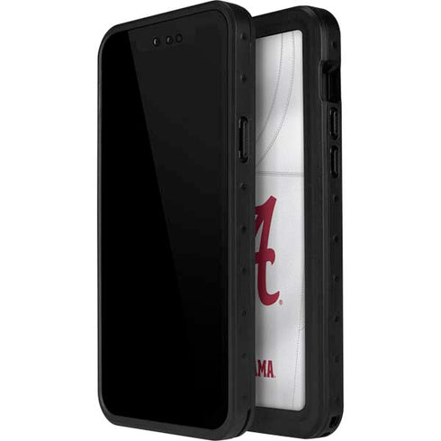 University of Alabama White Jersey iPhone 12 Pro Max Waterproof Case