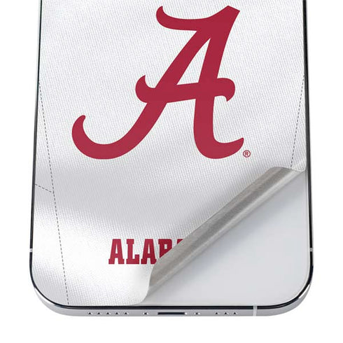 University of Alabama White Jersey iPhone 12 Pro Skin