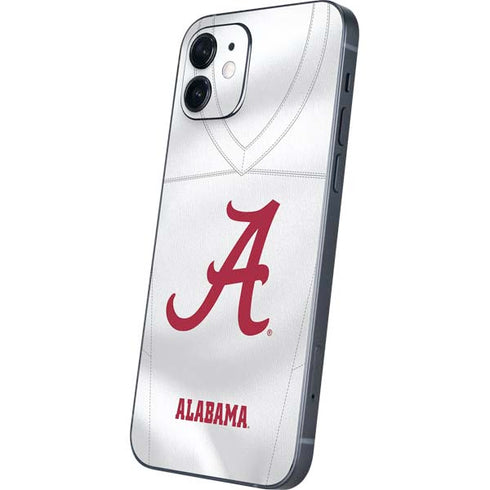 University of Alabama White Jersey iPhone 12 Skin