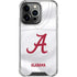 University of Alabama White Jersey iPhone 13 Pro Clear Case
