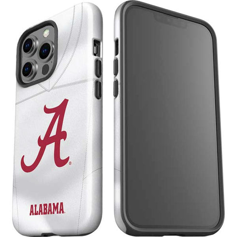 University of Alabama White Jersey iPhone 13 Pro Impact Case