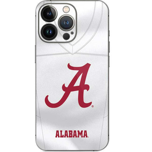 University of Alabama White Jersey iPhone 13 Pro Skin