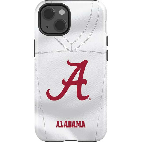 University of Alabama White Jersey iPhone 14 Impact Case