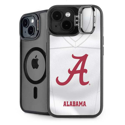 University of Alabama White Jersey iPhone 14 Plus Kickstand Case
