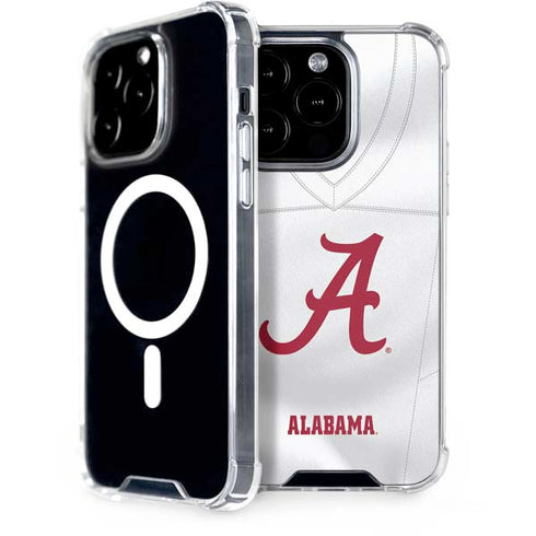 University of Alabama White Jersey iPhone 14 Pro MagSafe Case