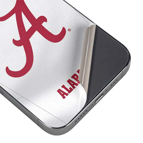 University of Alabama White Jersey iPhone 14 Pro Skin