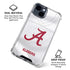 University of Alabama White Jersey iPhone 15 Plus Clear Case