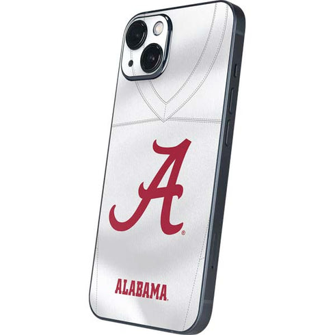 University of Alabama White Jersey iPhone 15 Plus Skin