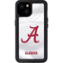 University of Alabama White Jersey iPhone 15 Plus Waterproof Case