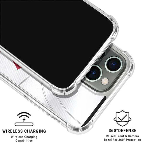 University of Alabama White Jersey iPhone 15 Pro Clear Case