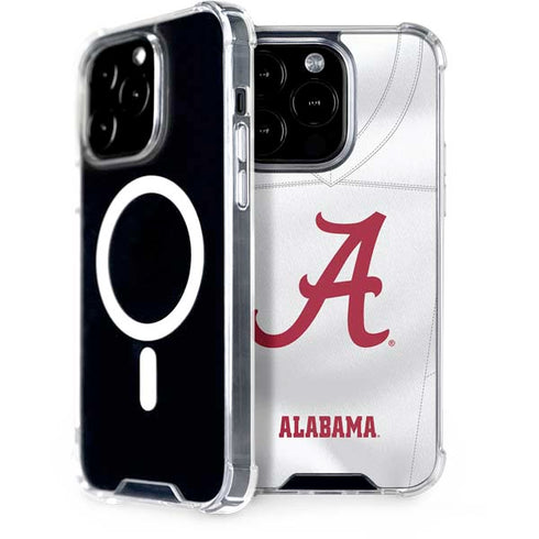 University of Alabama White Jersey iPhone 15 Pro MagSafe Case