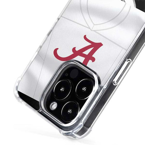 University of Alabama White Jersey iPhone 15 Pro MagSafe Case