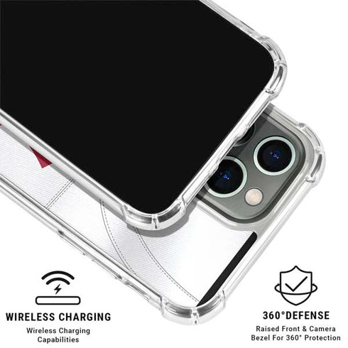 University of Alabama White Jersey iPhone 15 Pro Max Clear Case