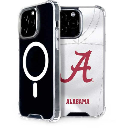 University of Alabama White Jersey iPhone 15 Pro Max MagSafe Case