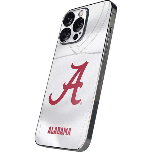 University of Alabama White Jersey iPhone 15 Pro Max Skin