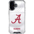 University of Alabama White Jersey iPhone 16 Clear Case
