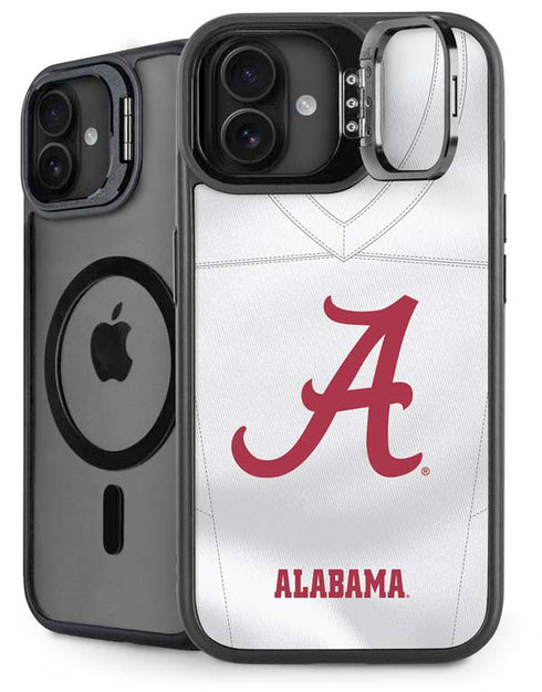 University of Alabama White Jersey iPhone 16 Kickstand Case