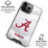 University of Alabama White Jersey iPhone 16 Pro Max Clear Case