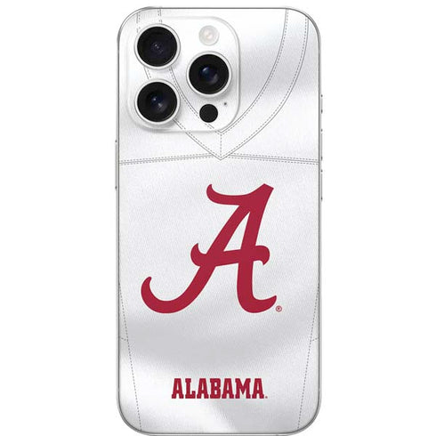 University of Alabama White Jersey iPhone 16 Pro Skin