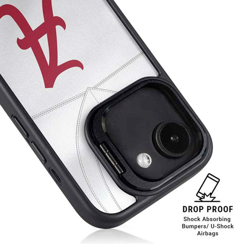 University of Alabama White Jersey iPhone 16e Kickstand Case
