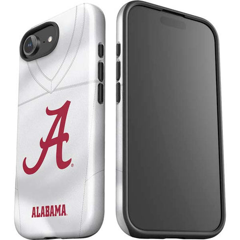 University of Alabama White Jersey iPhone 16e Impact Case