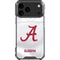 University of Alabama White Jersey iPhone 18 Pro Max Clear Case