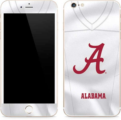 University of Alabama White Jersey iPhone 6/6s Plus Skin