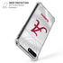 University of Alabama White Jersey iPhone 7/8 Plus Clear Case