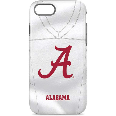 University of Alabama White Jersey iPhone Cases
