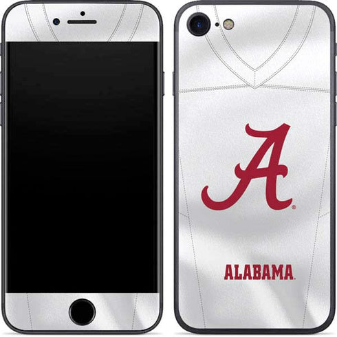 University of Alabama White Jersey iPhone SE (2nd & 3rd Gen) Skin