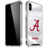 University of Alabama White Jersey iPhone X/XS Clear Case