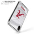 University of Alabama White Jersey iPhone X/XS Clear Case