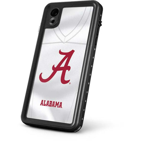 University of Alabama White Jersey iPhone XR Waterproof Case