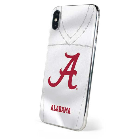 University of Alabama White Jersey iPhone XS Max Skin