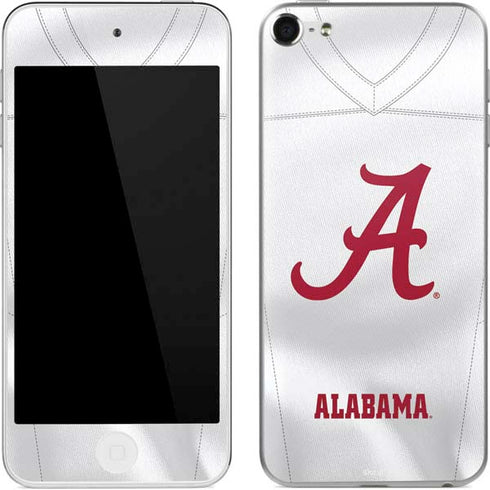 University of Alabama White Jersey Apple iPod Skin