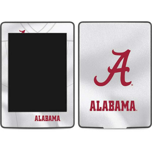 University of Alabama White Jersey Amazon Kindle Skin